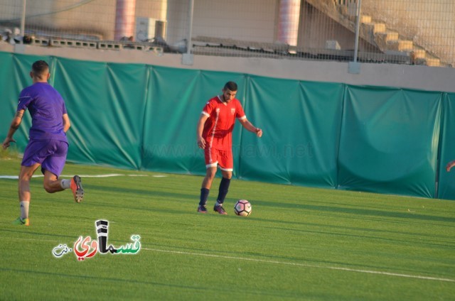 نادي الوحدة يطحن سروتكين4-0 على ارض الملعب الشرقي بالكادر المحلي واللاعب القسماوي يثبت نفسه